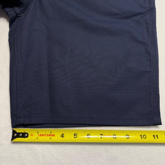 Carhartt Womens Rugged Flex Loose Navy Canvas Work Shorts Size 14 NWT 10" Inseam - Picture 12 of 12